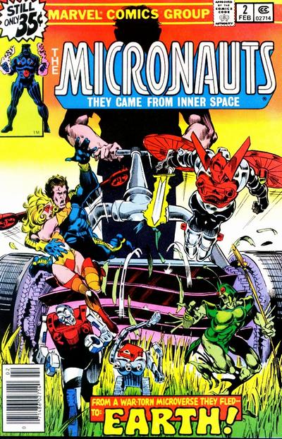 Cover for Micronauts (Marvel, 1979 series) #2 [Newsstand]