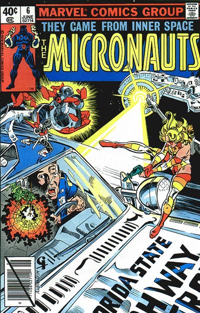 Cover for Micronauts (Marvel, 1979 series) #6 [Direct]