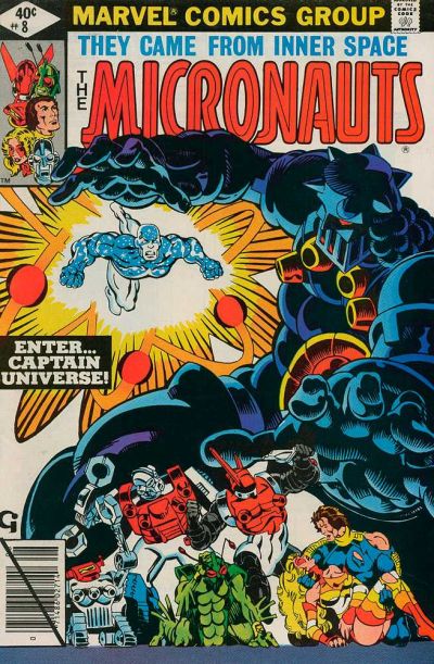 Cover for Micronauts (Marvel, 1979 series) #8 [Direct]