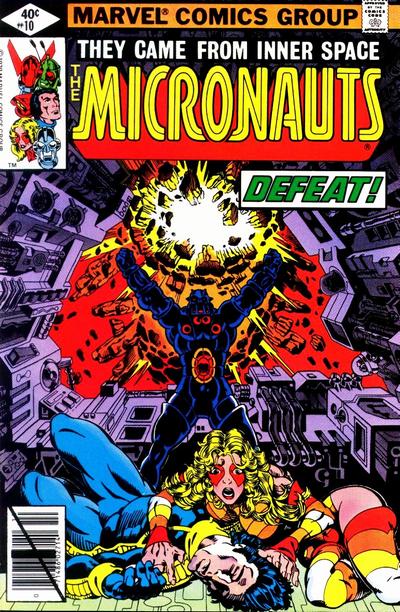 Cover for Micronauts (Marvel, 1979 series) #10 [Direct]
