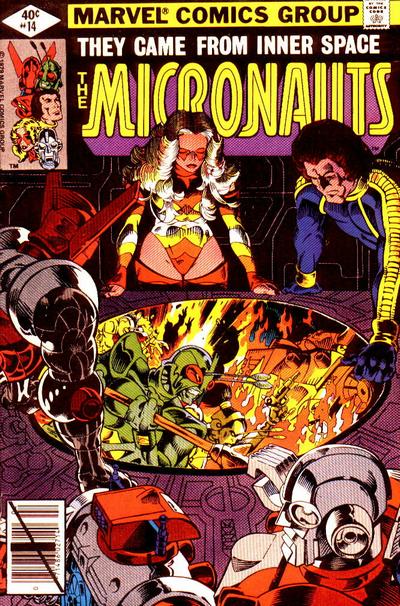 Cover for Micronauts (Marvel, 1979 series) #14 [Direct]