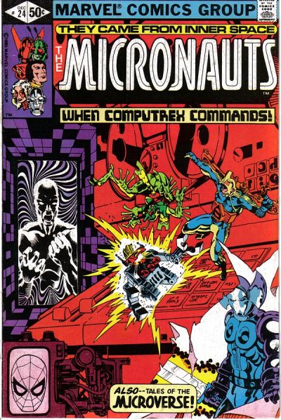 Cover for Micronauts (Marvel, 1979 series) #24 [Direct]