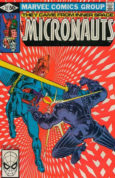 Cover for Micronauts (Marvel, 1979 series) #27 [Direct]