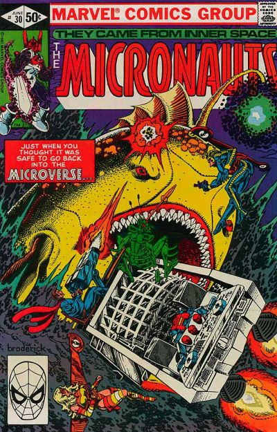 Cover for Micronauts (Marvel, 1979 series) #30 [Direct]