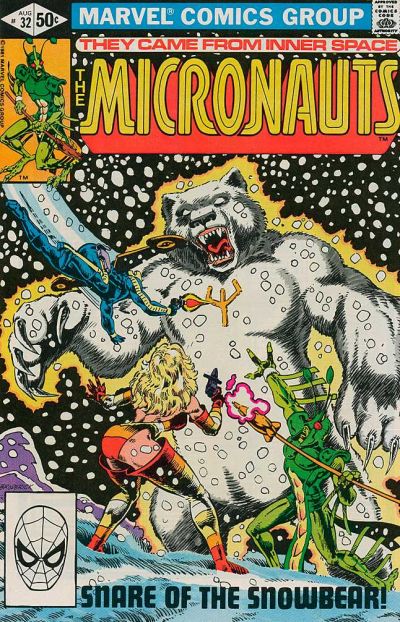 Cover for Micronauts (Marvel, 1979 series) #32 [Direct]