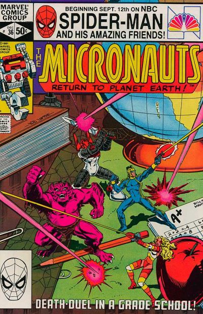 Cover for Micronauts (Marvel, 1979 series) #36 [Direct]