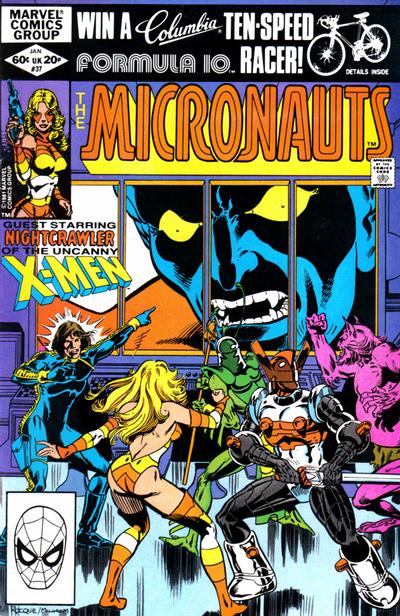 Cover for Micronauts (Marvel, 1979 series) #37 [Direct]