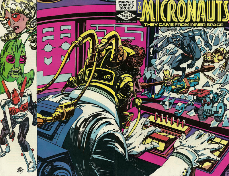 Cover for Micronauts (Marvel, 1979 series) #45