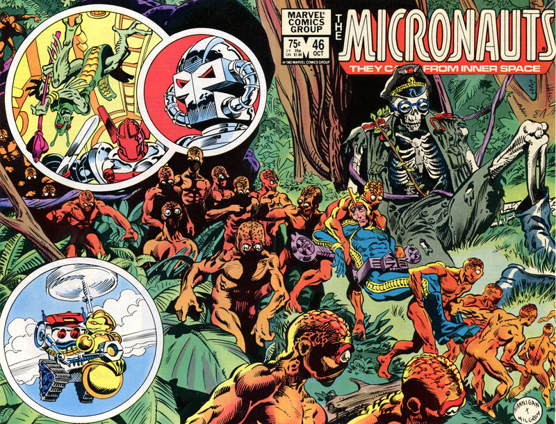 Cover for Micronauts (Marvel, 1979 series) #46