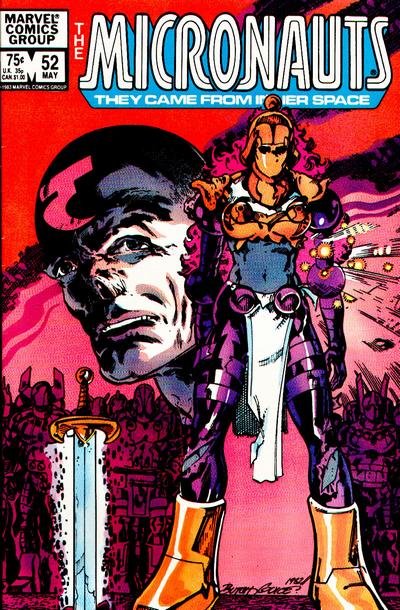 Cover for Micronauts (Marvel, 1979 series) #52