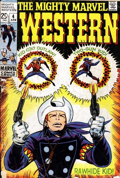 Cover for The Mighty Marvel Western (Marvel, 1968 series) #4