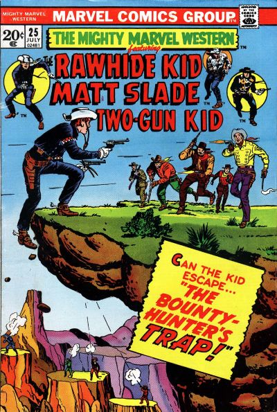 Cover for The Mighty Marvel Western (Marvel, 1968 series) #25