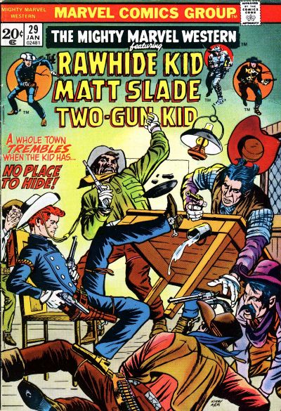 Cover for The Mighty Marvel Western (Marvel, 1968 series) #29