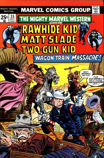 Cover for The Mighty Marvel Western (Marvel, 1968 series) #35