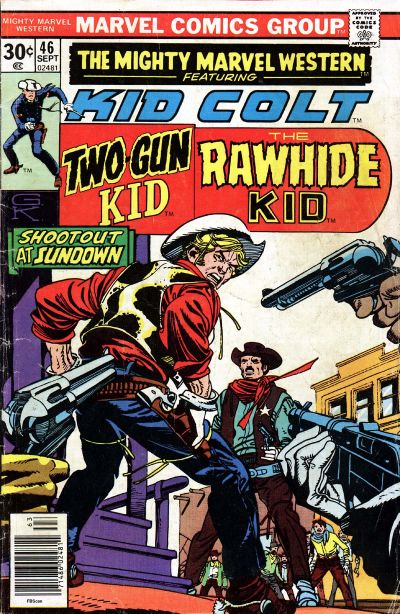 Cover for The Mighty Marvel Western (Marvel, 1968 series) #46