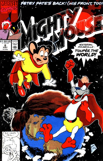 Cover for Mighty Mouse (Marvel, 1990 series) #8