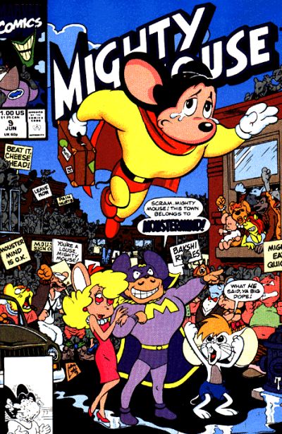 Cover for Mighty Mouse (Marvel, 1990 series) #9