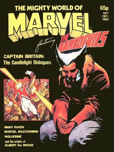 Cover for The Mighty World of Marvel (Marvel UK, 1982 series) #7