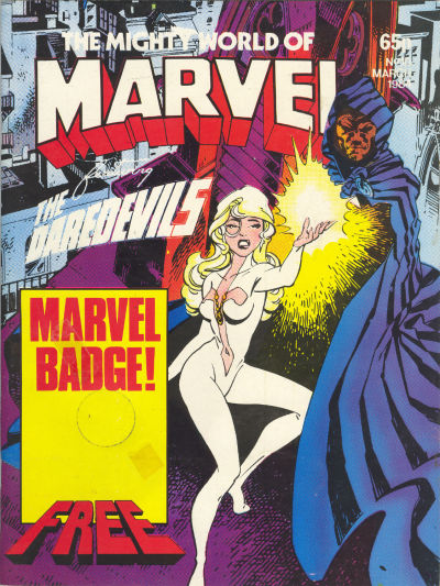 Cover for The Mighty World of Marvel (Marvel UK, 1982 series) #10
