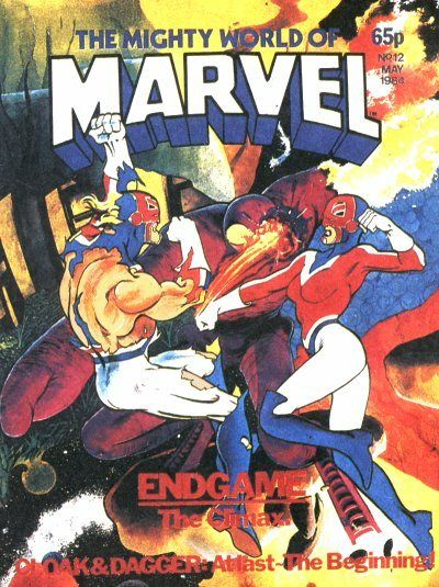 Cover for The Mighty World of Marvel (Marvel UK, 1982 series) #12