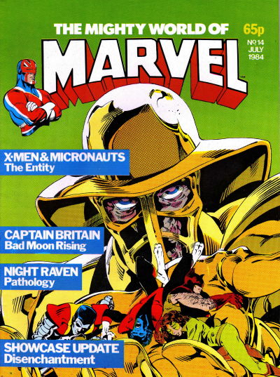 Cover for The Mighty World of Marvel (Marvel UK, 1982 series) #14