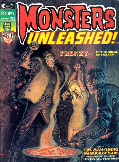 Cover for Monsters Unleashed (Marvel, 1973 series) #8