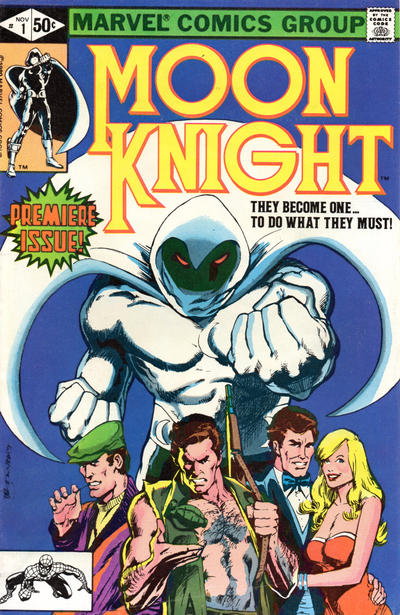 Cover for Moon Knight (Marvel, 1980 series) #1 [Direct]