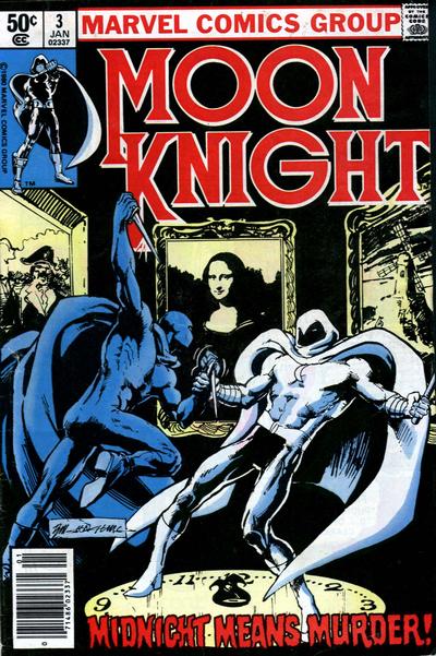 Cover for Moon Knight (Marvel, 1980 series) #3 [Newsstand]