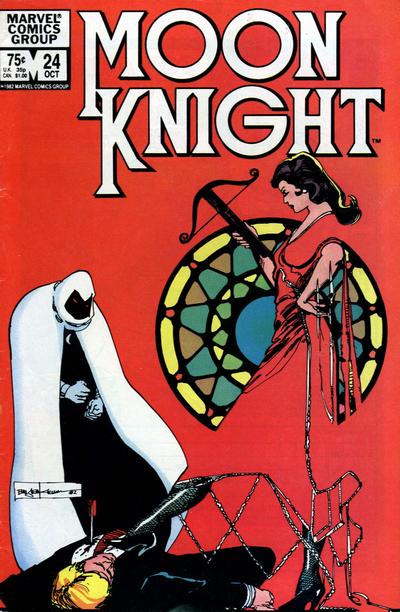 Cover for Moon Knight (Marvel, 1980 series) #24