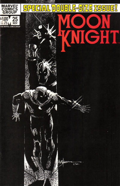 Cover for Moon Knight (Marvel, 1980 series) #25