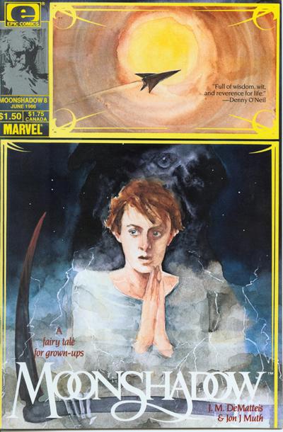 Cover for Moonshadow (Marvel, 1985 series) #8