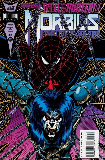 Cover for Morbius: The Living Vampire (Marvel, 1992 series) #22