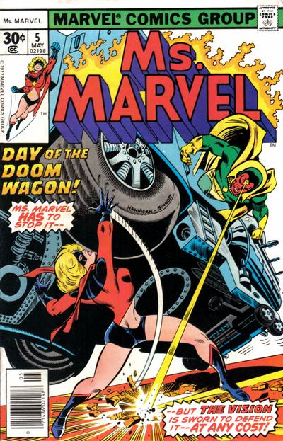 Cover for Ms. Marvel (Marvel, 1977 series) #5