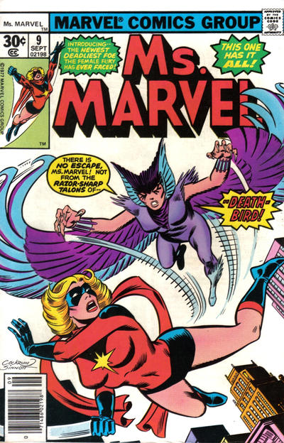 Cover for Ms. Marvel (Marvel, 1977 series) #9 [30¢]