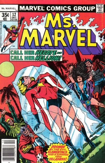 Cover for Ms. Marvel (Marvel, 1977 series) #12