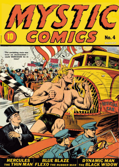 Cover for Mystic Comics (Marvel, 1940 series) #4