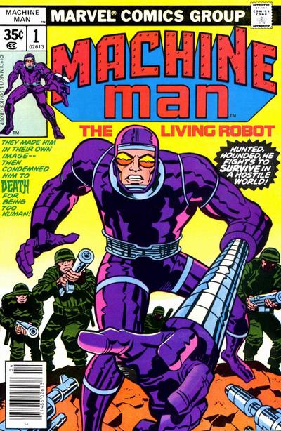 Cover for Machine Man (Marvel, 1978 series) #1
