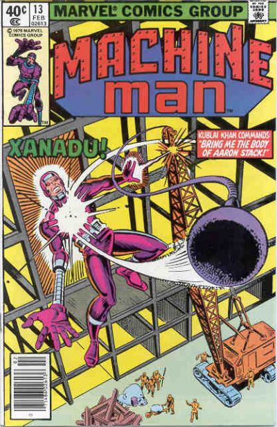 Cover for Machine Man (Marvel, 1978 series) #13 [Newsstand]