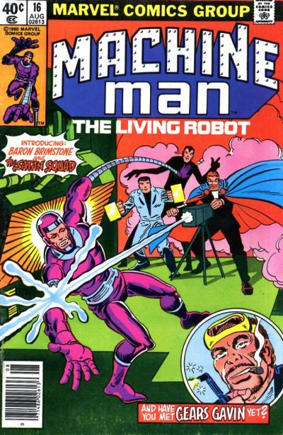 Cover for Machine Man (Marvel, 1978 series) #16 [Newsstand]