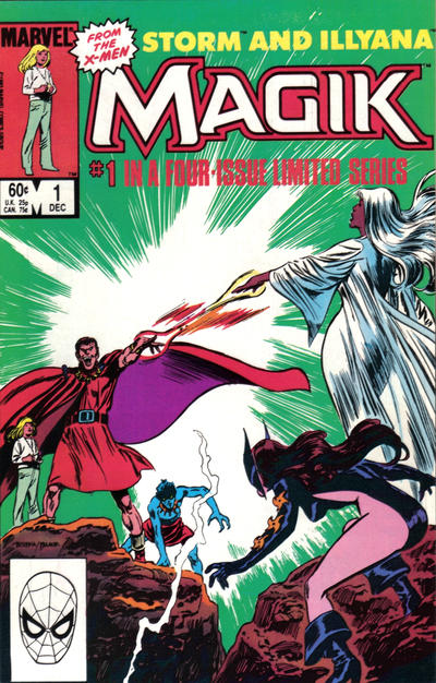 Cover for Magik (Marvel, 1983 series) #1 [Direct]