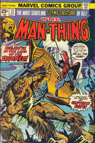Cover for Man-Thing (Marvel, 1974 series) #13