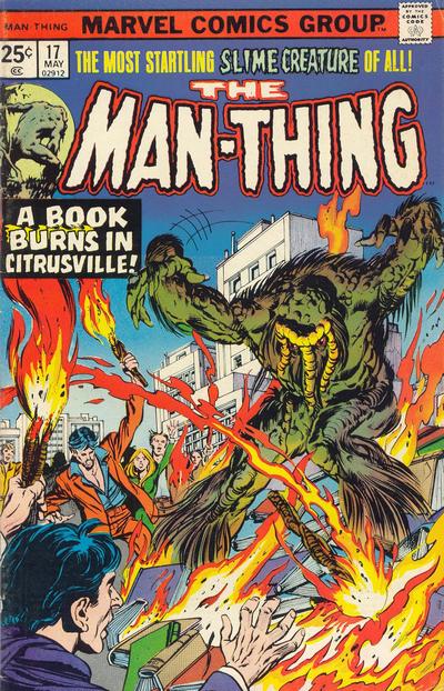 Cover for Man-Thing (Marvel, 1974 series) #17 [Regular]
