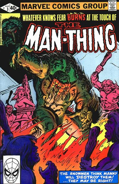 Cover for Man-Thing (Marvel, 1979 series) #3 [Direct]