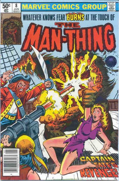 Cover for Man-Thing (Marvel, 1979 series) #8 [Newsstand]