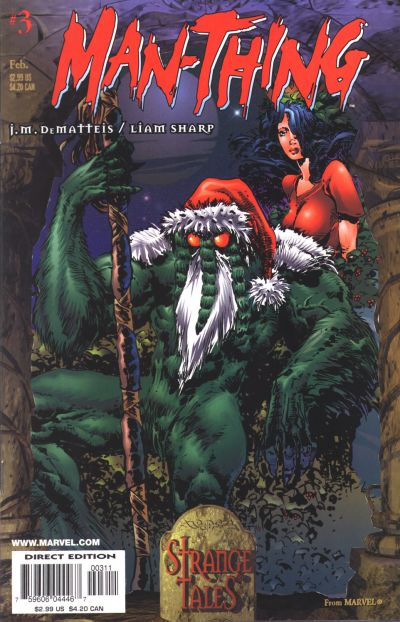 Cover for Man-Thing (Marvel, 1997 series) #3