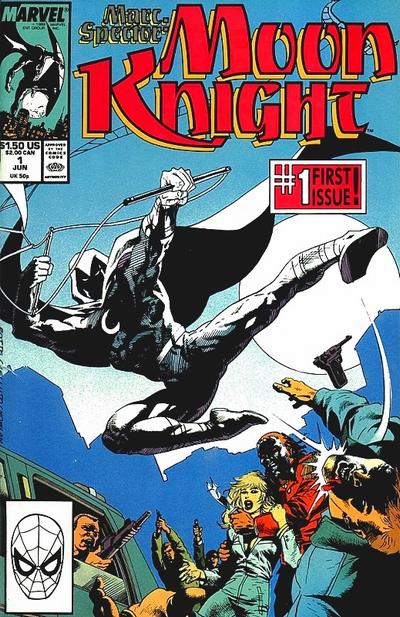 Cover for Marc Spector: Moon Knight (Marvel, 1989 series) #1