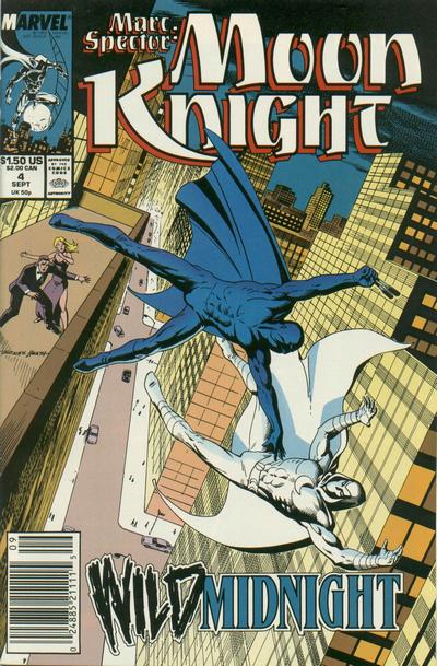 Cover for Marc Spector: Moon Knight (Marvel, 1989 series) #4