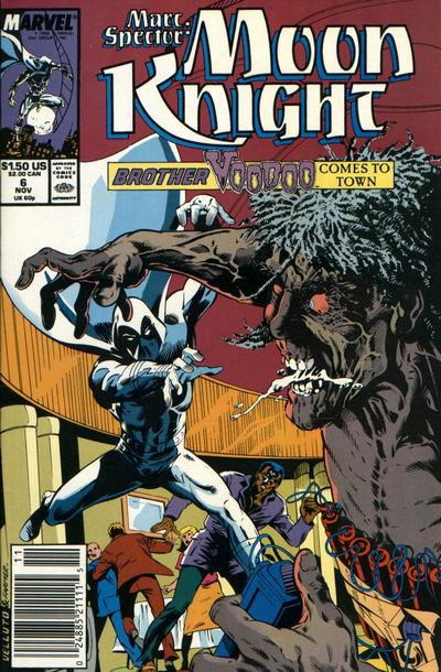 Cover for Marc Spector: Moon Knight (Marvel, 1989 series) #6