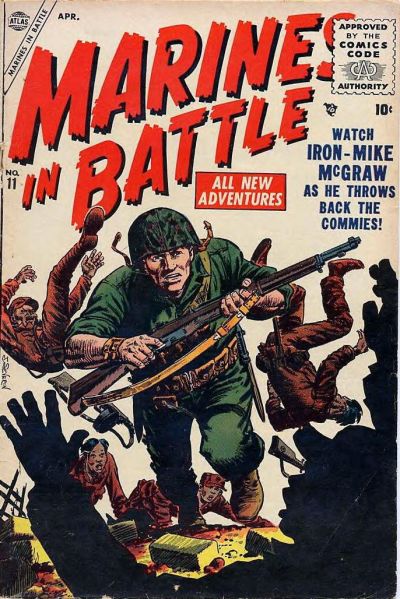 Cover for Marines in Battle (Marvel, 1954 series) #11