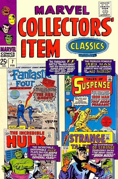 Cover for Marvel Collectors' Item Classics (Marvel, 1965 series) #7